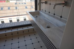 Praustuvas Corian Silver Birch